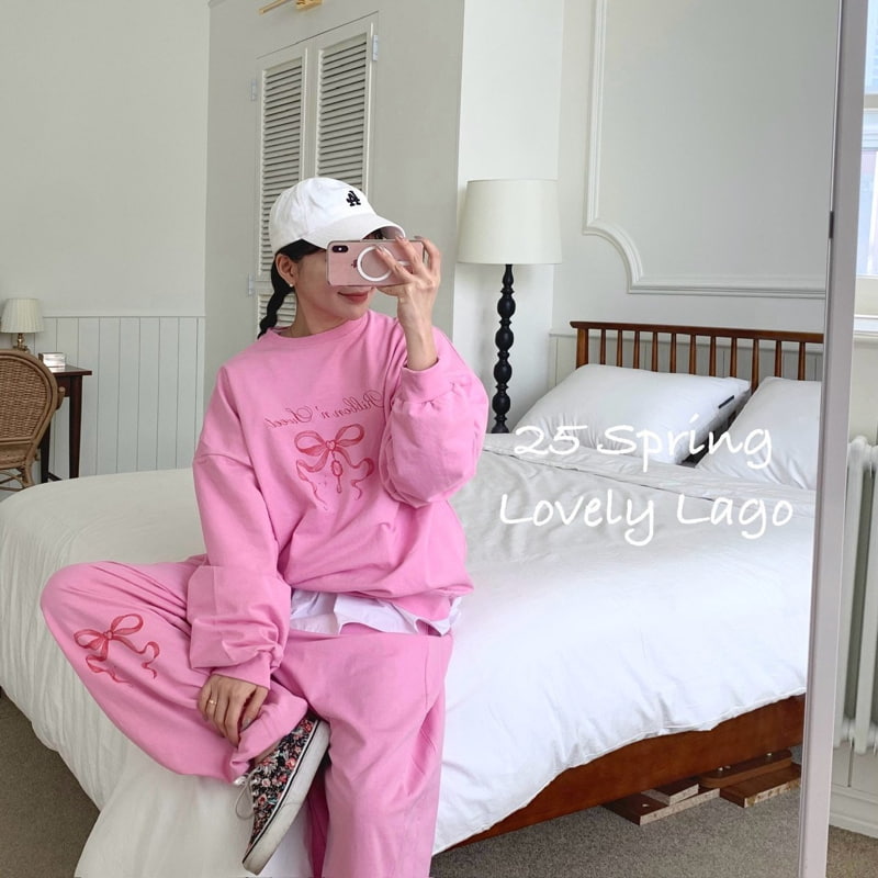 Lago - Korean Women Fashion - #womensfashion - Mom Love Sweet Sweatshirts - 2