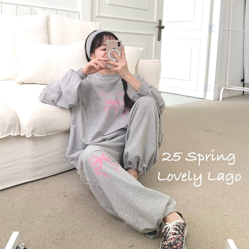 Lago - Korean Women Fashion - #womensfashion - Mom Love Sweet Sweatshirts - 6