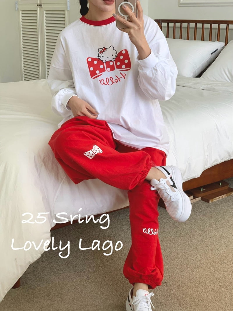 Lago - Korean Women Fashion - #womensfashion - Mom Hello Tee - 10