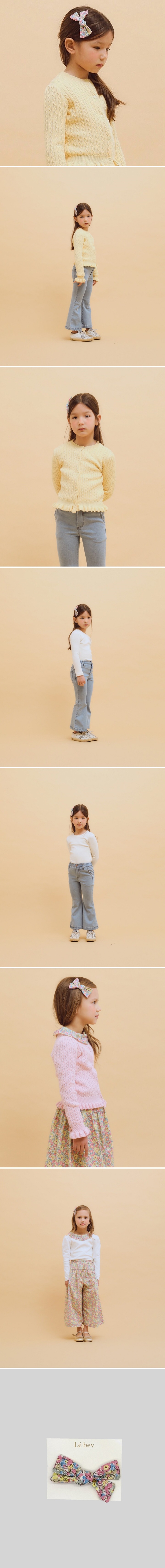 Le Bev - Korean Children Fashion - #childofig - Joy Floral Hairpin