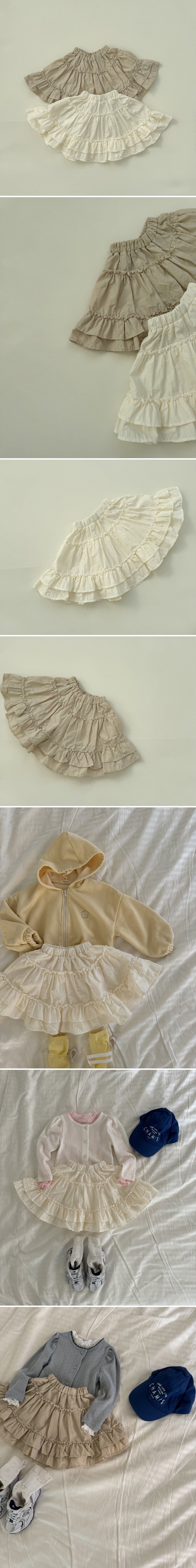 Le petitmot - Korean Children Fashion - #fashionkids - Romantic Cancan Skirt