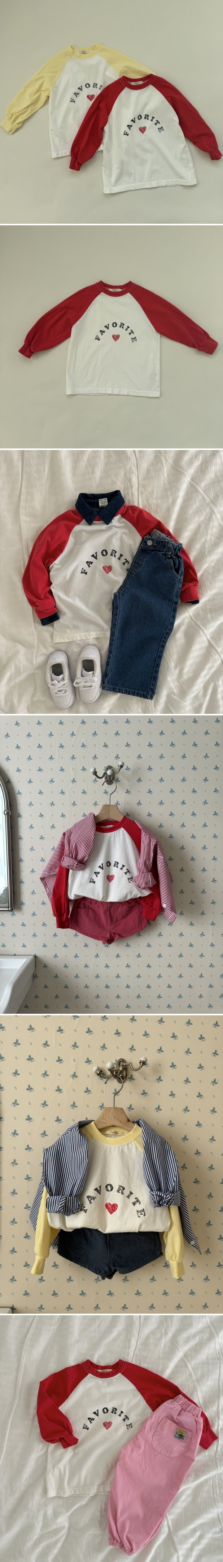 Le petitmot - Korean Children Fashion - #kidzfashiontrend - Favorite Raglan Tee
