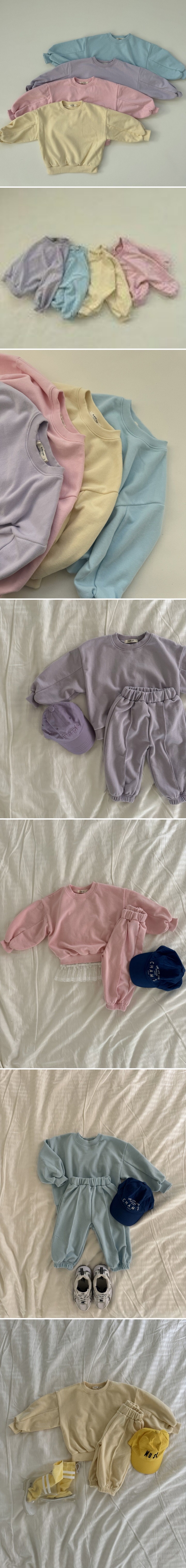 Le petitmot - Korean Children Fashion - #stylishchildhood - Plain Sweatshirts