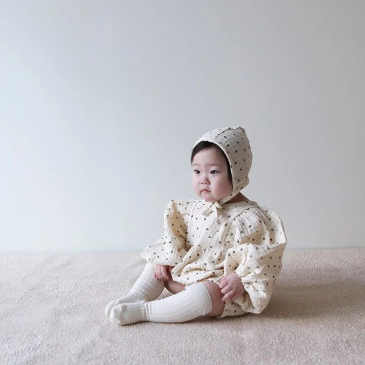 Lemonade - Korean Baby Fashion - #babyboutique - Eve Suit Bonnet Set - 12