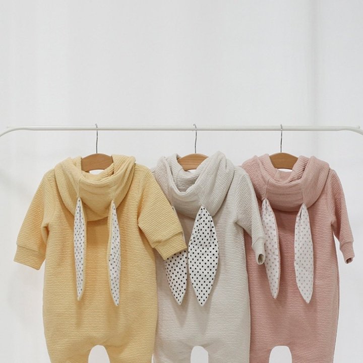 Lemonade - Korean Baby Fashion - #babyboutique - Hug Rabbit Suit - 2