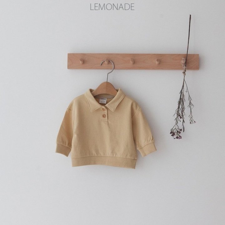Lemonade - Korean Baby Fashion - #babyboutique - Plain Collar Tee - 2
