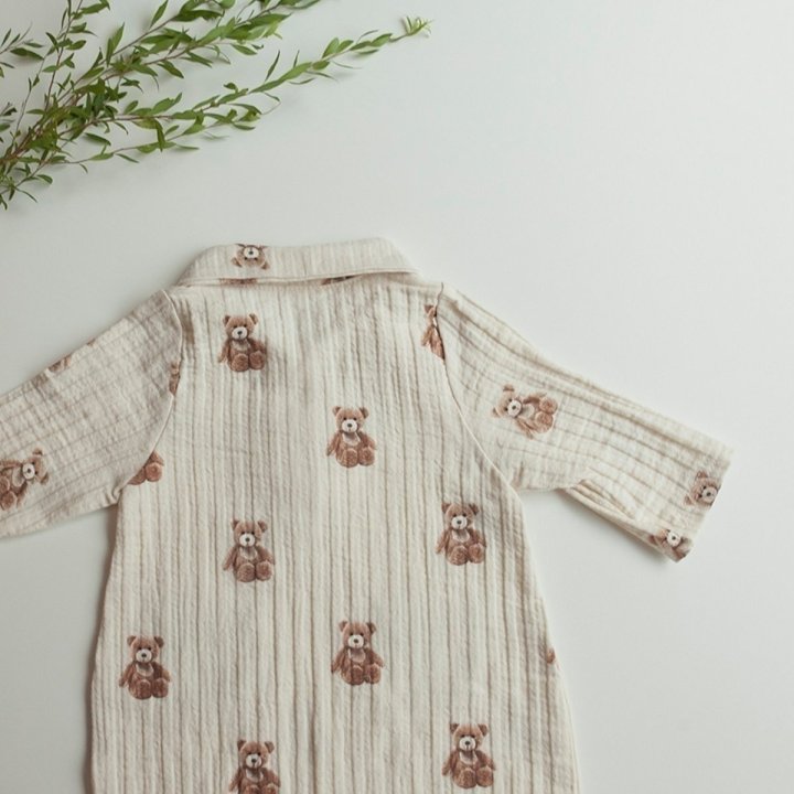 Lemonade - Korean Baby Fashion - #babyboutique - Stick Bear Suit - 6