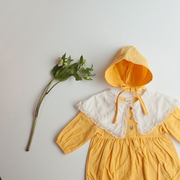 Lemonade - Korean Baby Fashion - #babyboutique - Sabre Bonnet Suit - 3