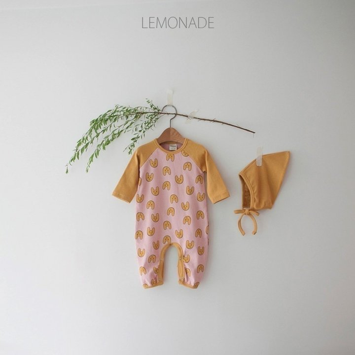 Lemonade - Korean Baby Fashion - #babyboutique - Ruby Bonnet Suit - 2