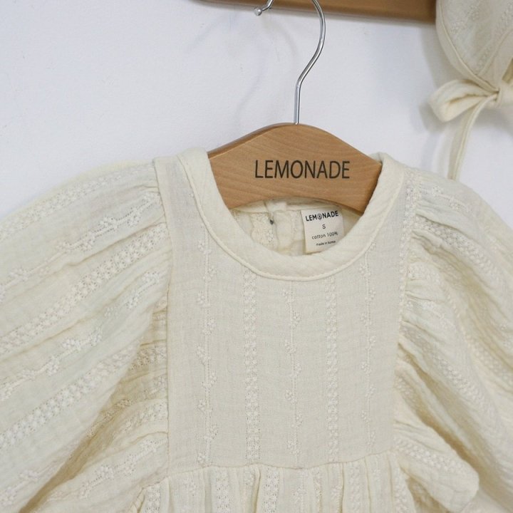 Lemonade - Korean Baby Fashion - #babyboutiqueclothing - Kindo Suit Bonnet Set - 3