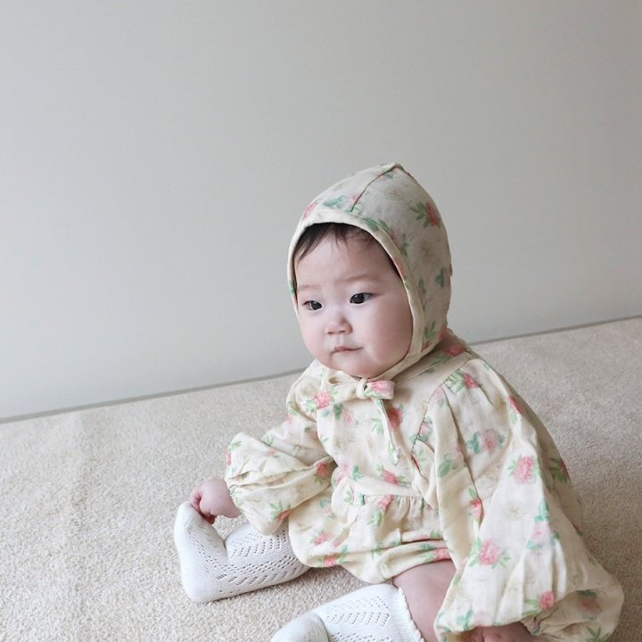 Lemonade - Korean Baby Fashion - #babyboutiqueclothing - Love Me Suit Bonnet Set - 12