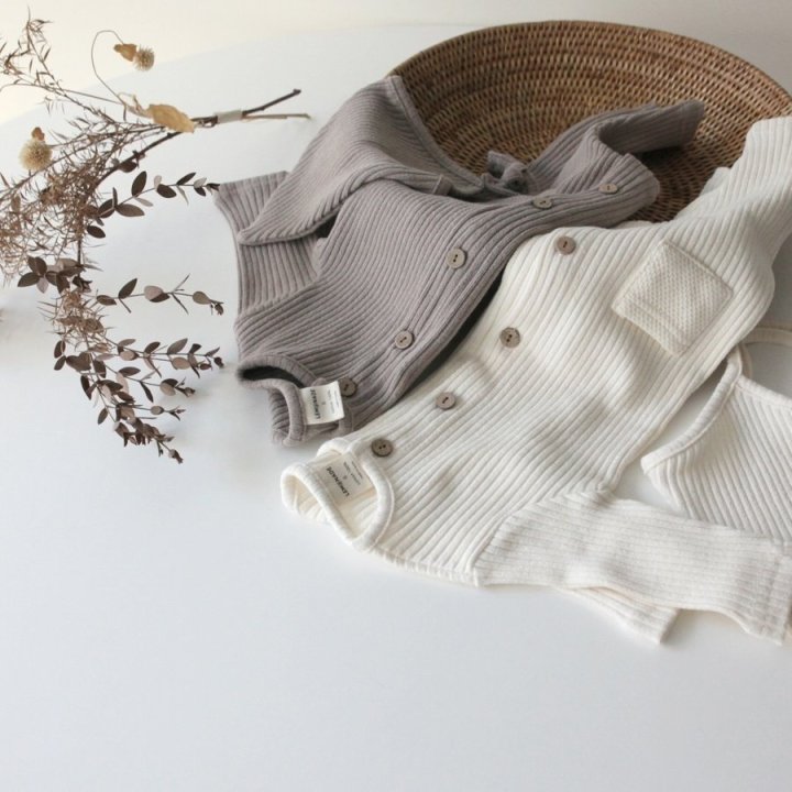 Lemonade - Korean Baby Fashion - #babyboutiqueclothing - Piano Bonnet Suit - 7