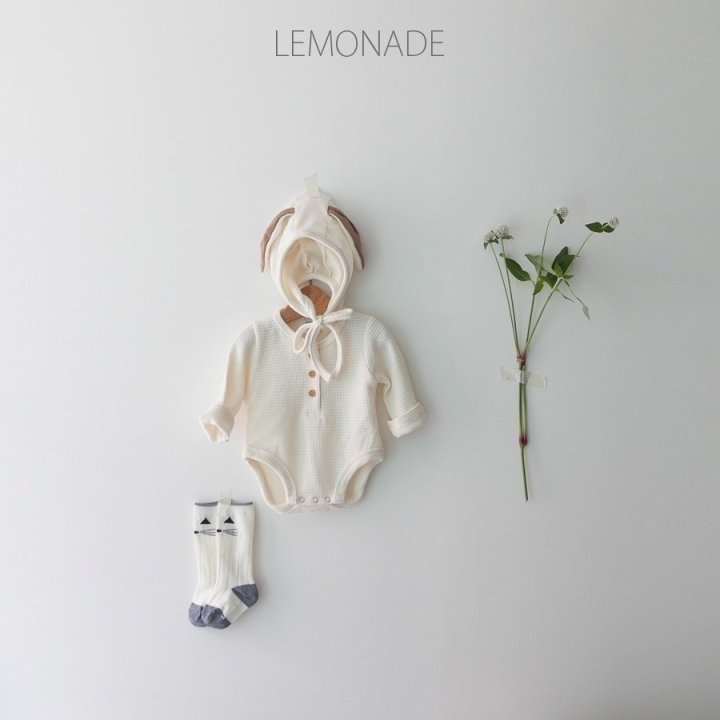 Lemonade - Korean Baby Fashion - #babyboutiqueclothing - Cookie Bonnet Suit - 8