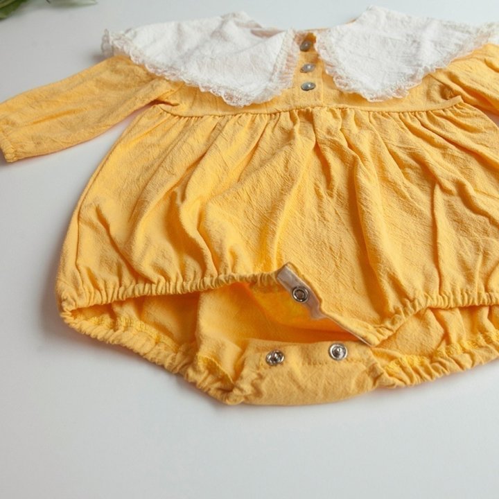 Lemonade - Korean Baby Fashion - #babyboutiqueclothing - Sabre Bonnet Suit - 5