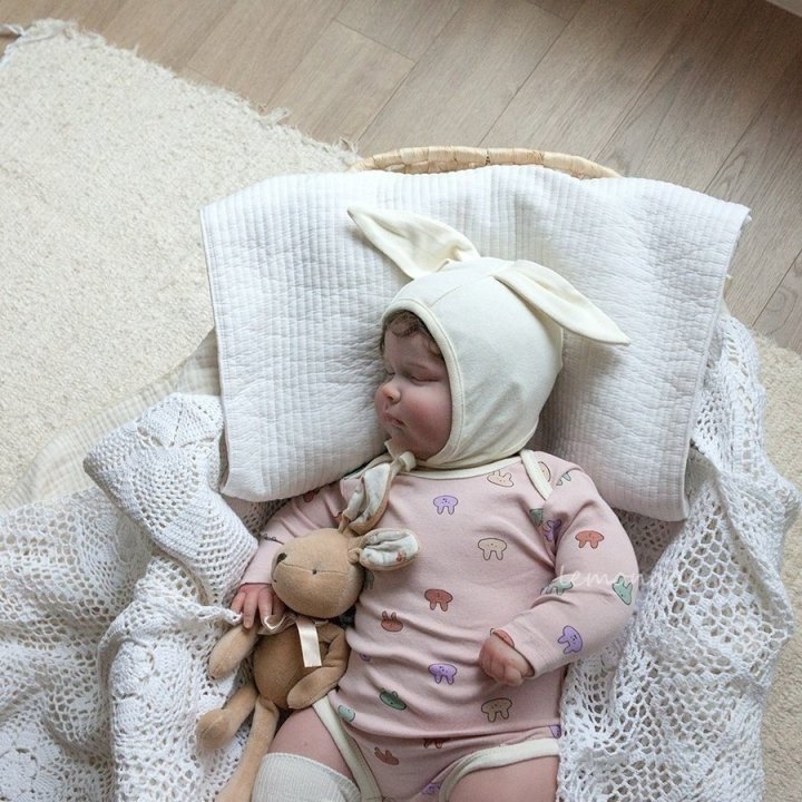 Lemonade - Korean Baby Fashion - #babyboutiqueclothing - Dodo Bonnet Suit - 11