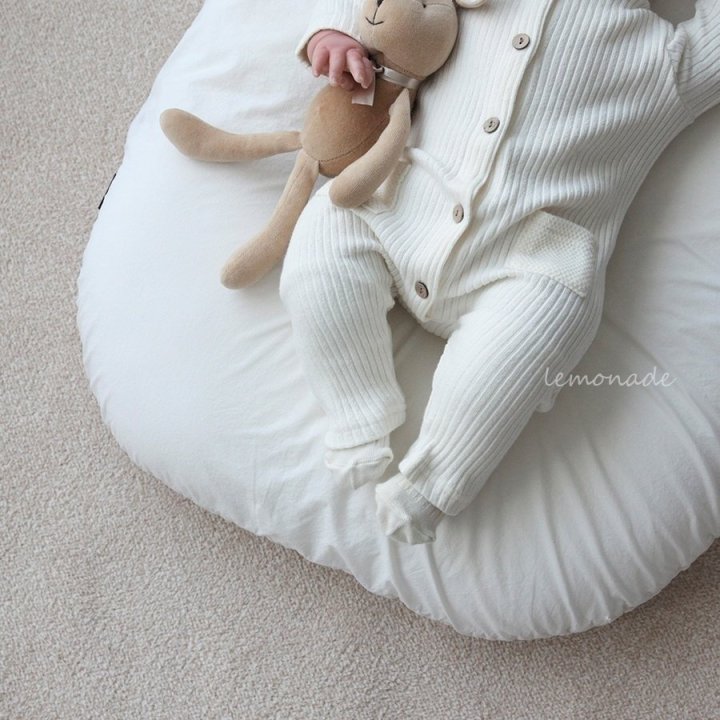 Lemonade - Korean Baby Fashion - #babyclothing - Piano Bonnet Suit - 8