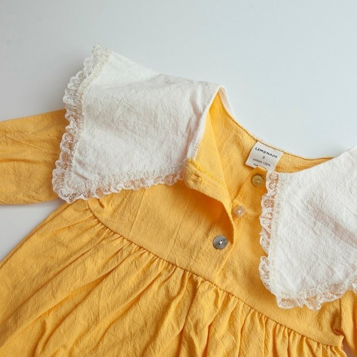 Lemonade - Korean Baby Fashion - #babyclothing - Sabre Bonnet Suit - 6