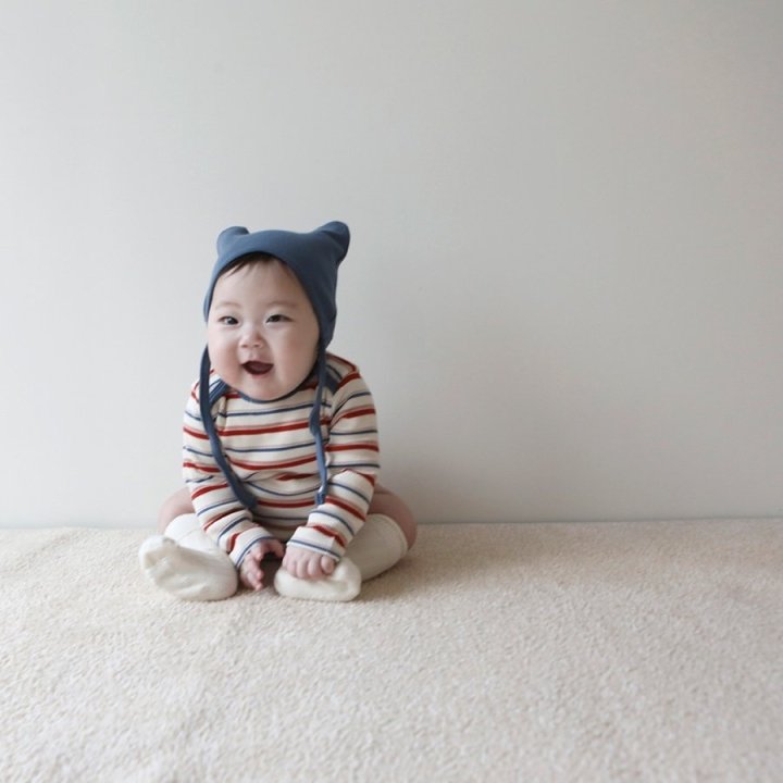 Lemonade - Korean Baby Fashion - #babyfashion - Como Suit Bonnet Set - 9
