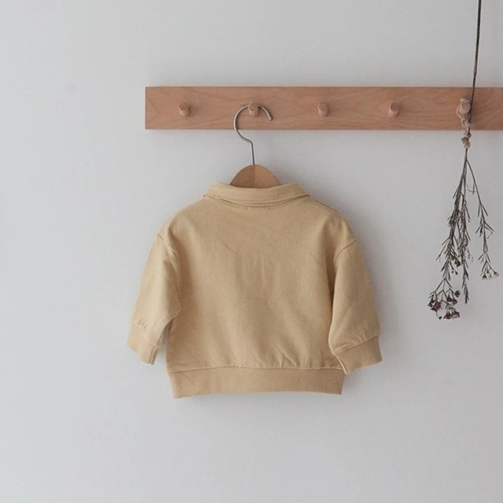 Lemonade - Korean Baby Fashion - #babyfashion - Plain Collar Tee - 5
