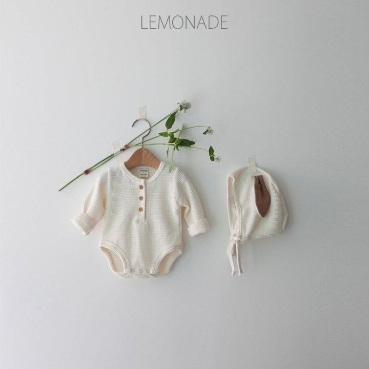 Lemonade - Korean Baby Fashion - #babyfashion - Cookie Bonnet Suit - 10