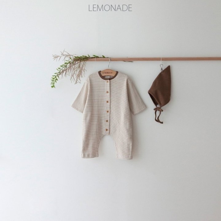 Lemonade - Korean Baby Fashion - #babyfashion - Buddy Bonnet Suit - 3