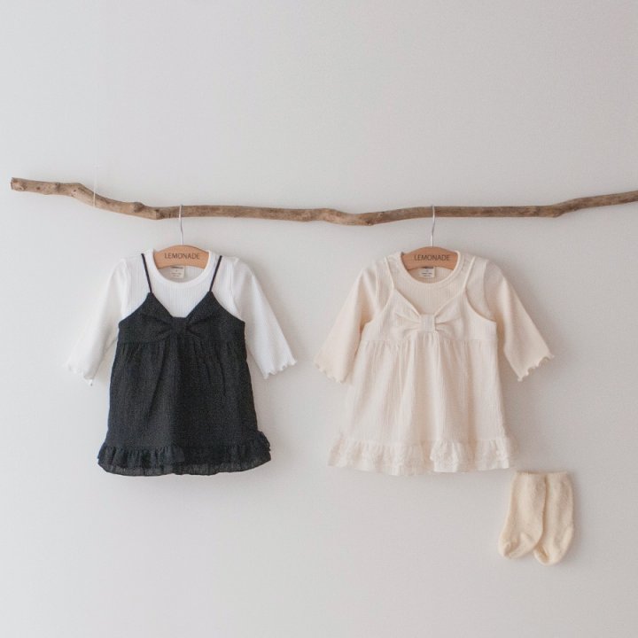 Lemonade - Korean Baby Fashion - #babyfever - Sweet Suit Set - 2