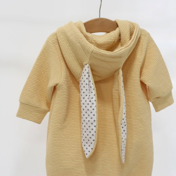Lemonade - Korean Baby Fashion - #babyfever - Hug Rabbit Suit - 7