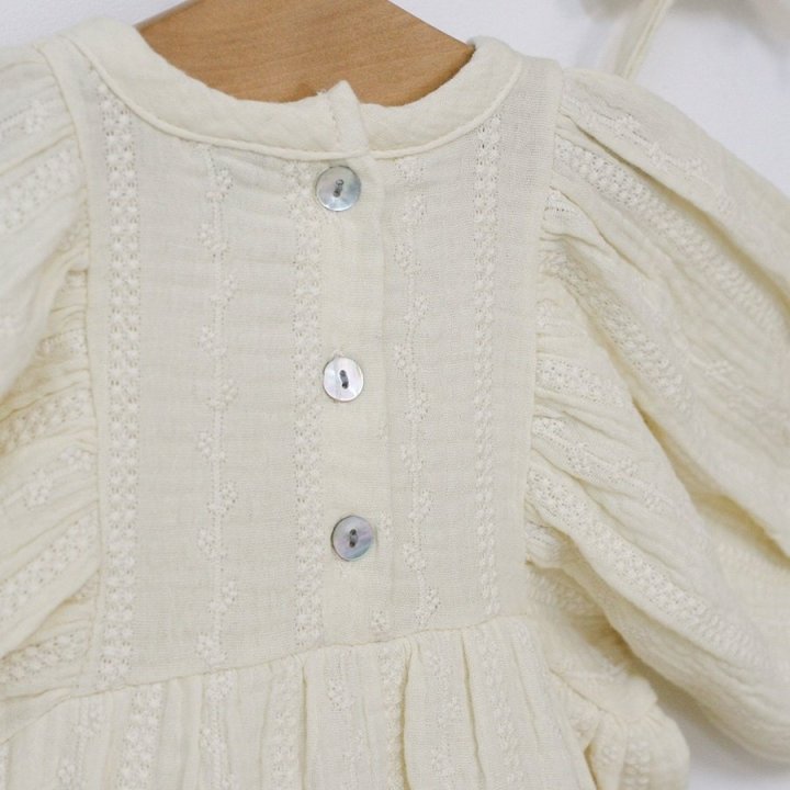 Lemonade - Korean Baby Fashion - #babyfever - Kindo Suit Bonnet Set - 6