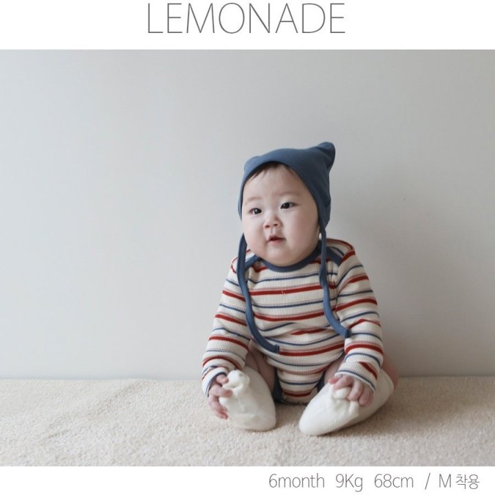 Lemonade - Korean Baby Fashion - #babyfever - Como Suit Bonnet Set - 10