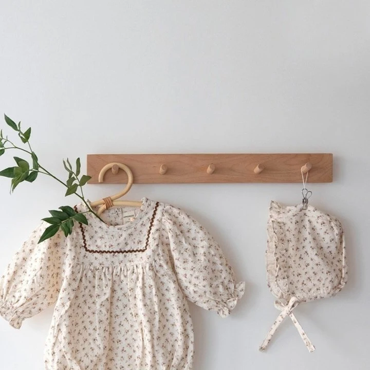 Lemonade - Korean Baby Fashion - #babyfever - Marie Suit Bonnet Set - 3