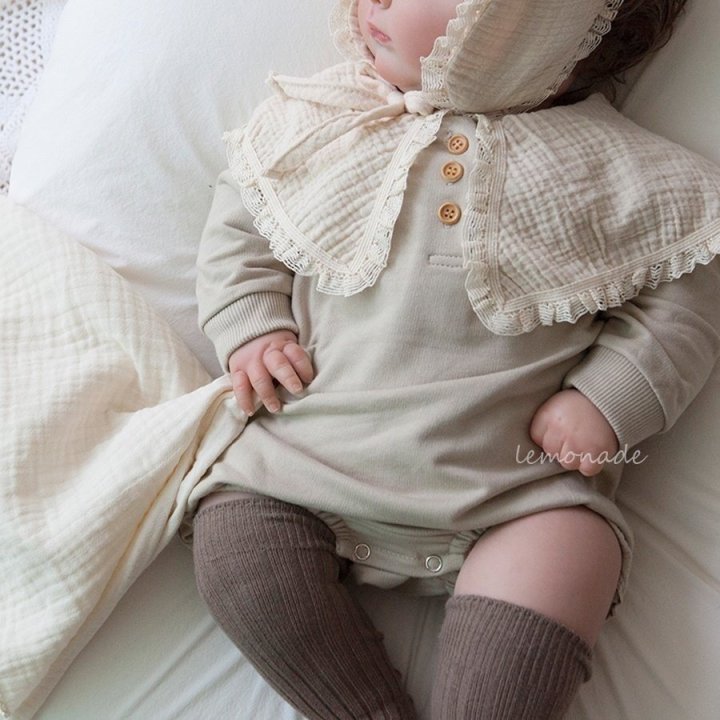 Lemonade - Korean Baby Fashion - #babyfever - Ginger Bonnet Suit - 11