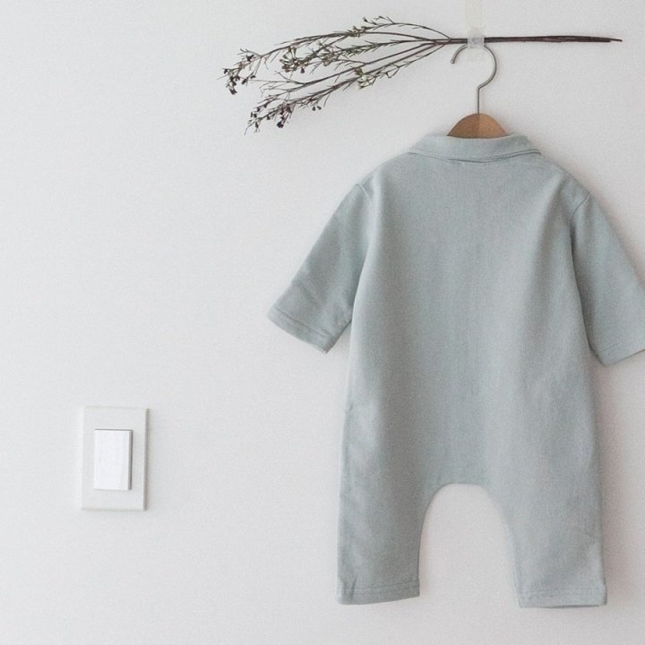 Lemonade - Korean Baby Fashion - #babyfever - Plain Collar Suit - 3
