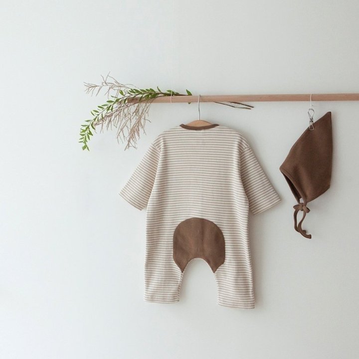Lemonade - Korean Baby Fashion - #babyfashion - Buddy Bonnet Suit - 4
