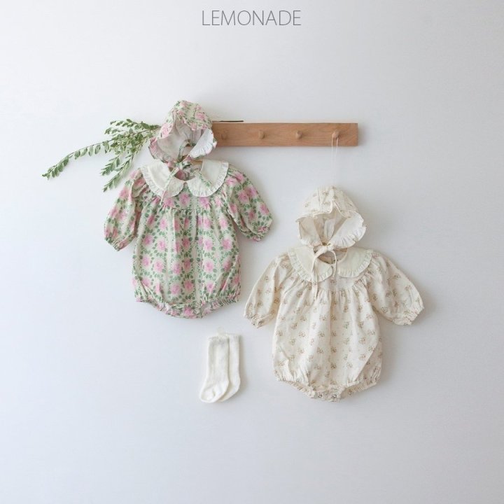 Lemonade - Korean Baby Fashion - #babyfever - Mago Bonnet Suit