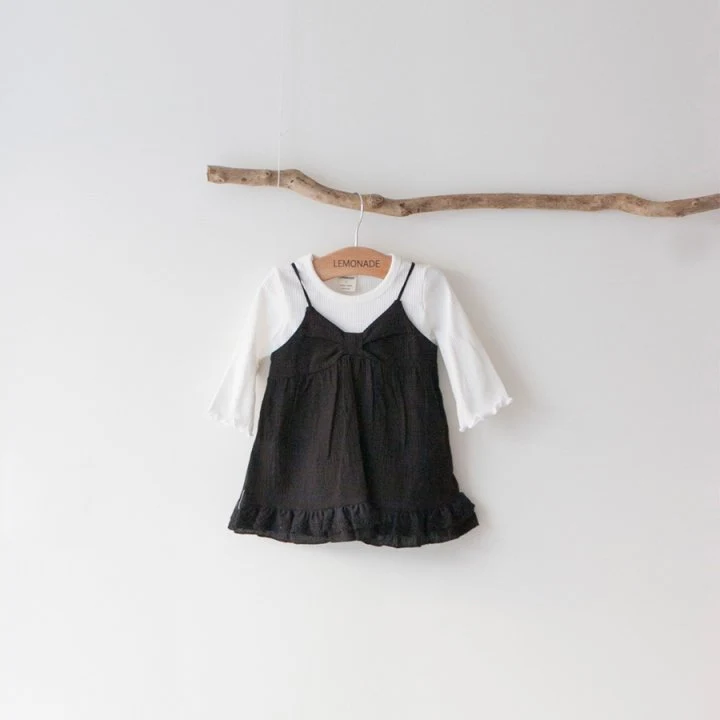 Lemonade - Korean Baby Fashion - #babygirlfashion - Sweet Suit Set - 3