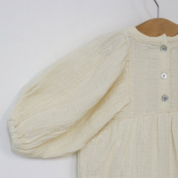 Lemonade - Korean Baby Fashion - #babygirlfashion - Kindo Suit Bonnet Set - 7