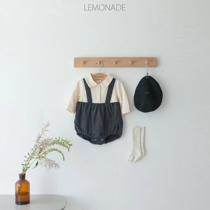 Lemonade - Korean Baby Fashion - #babygirlfashion - Buzz Bonnet Suit - 3