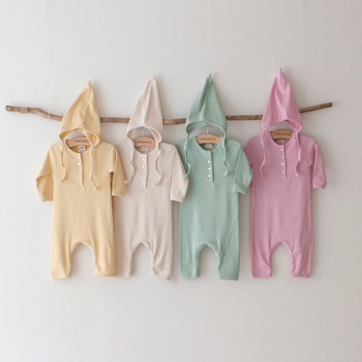 Lemonade - Korean Baby Fashion - #babylifestyle - Cosgolji Suit Bonnet Set