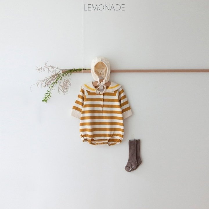 Lemonade - Korean Baby Fashion - #babylifestyle - Viva Suit Bonnet Set - 3