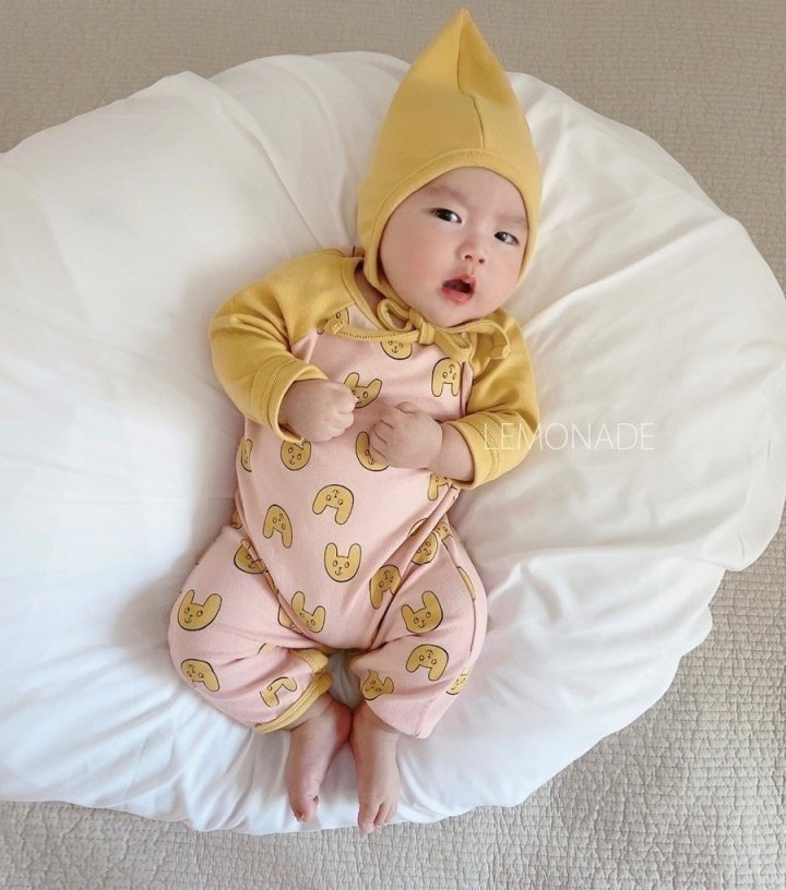 Lemonade - Korean Baby Fashion - #babylifestyle - Ruby Bonnet Suit - 9