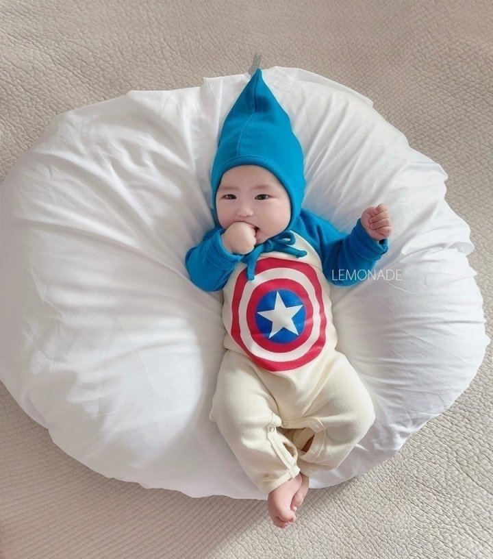 Lemonade - Korean Baby Fashion - #babylifestyle - Captain Bonnet Suit - 12
