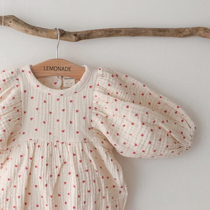 Lemonade - Korean Baby Fashion - #babylifestyle - Eve Suit Bonnet Set - 4