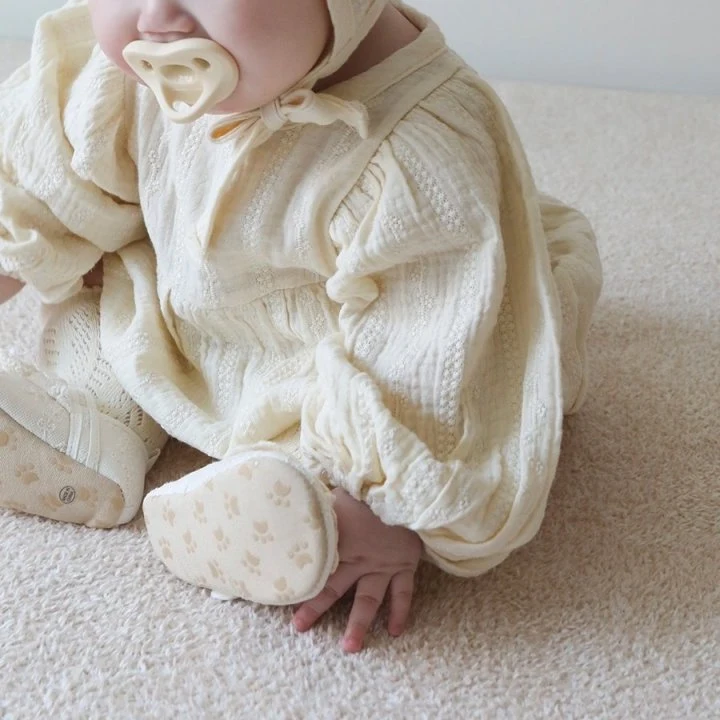 Lemonade - Korean Baby Fashion - #babyoninstagram - Kindo Suit Bonnet Set - 9