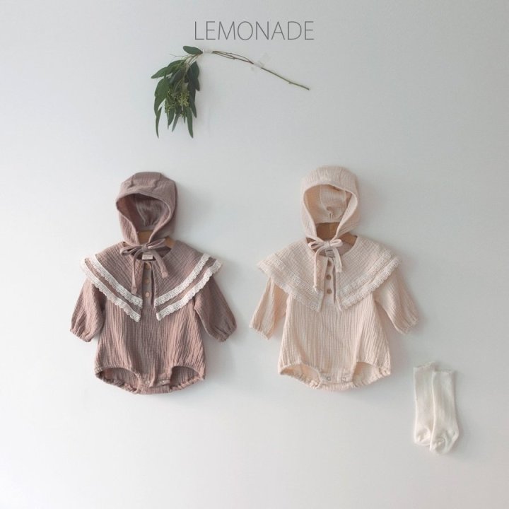 Lemonade - Korean Baby Fashion - #babyoninstagram - Celine Bonnet Suit Set