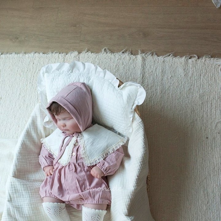 Lemonade - Korean Baby Fashion - #babyoninstagram - Sabre Bonnet Suit - 11