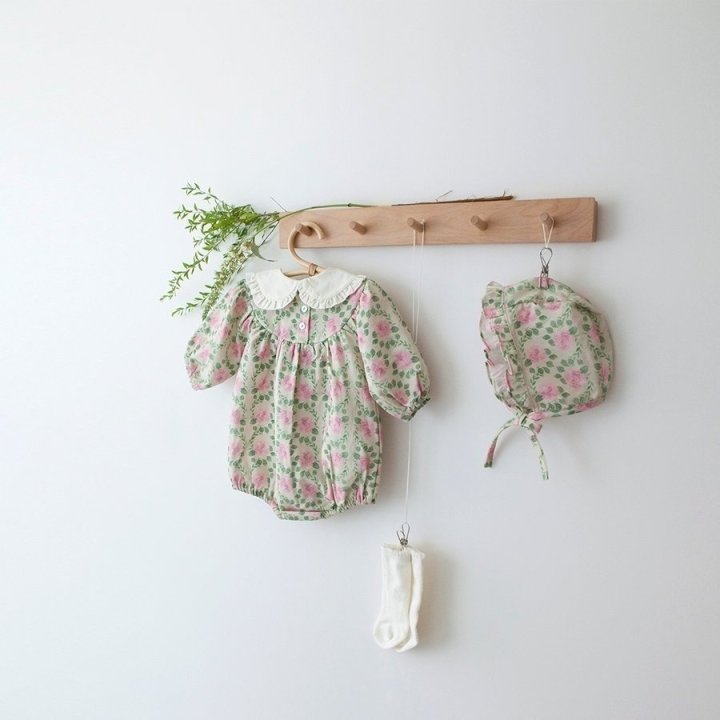 Lemonade - Korean Baby Fashion - #babylifestyle - Mago Bonnet Suit - 4