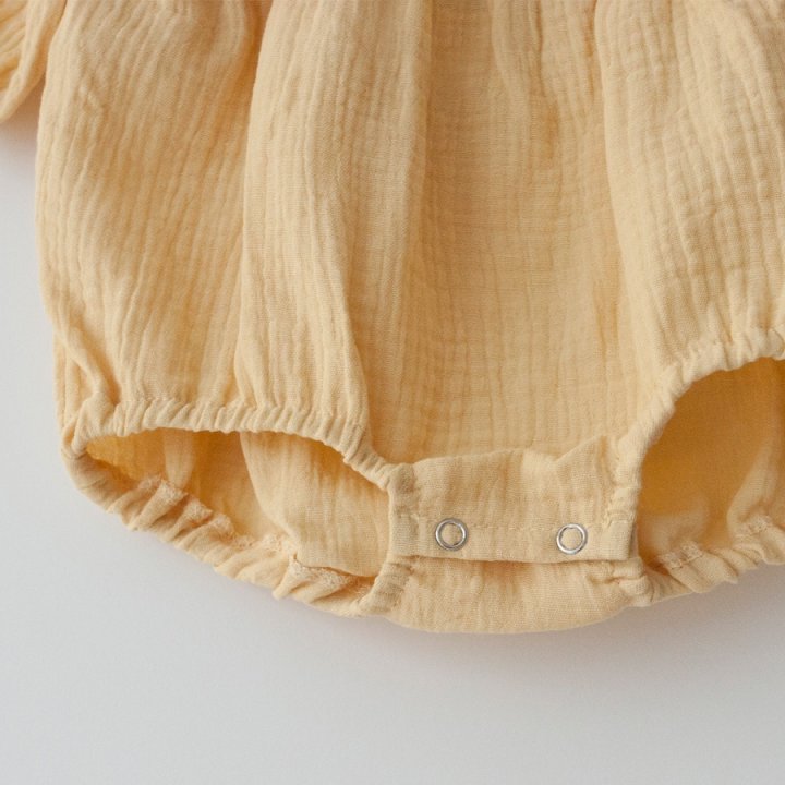 Lemonade - Korean Baby Fashion - #babyoninstagram - Ricotta Suit Bonnet Set - 4