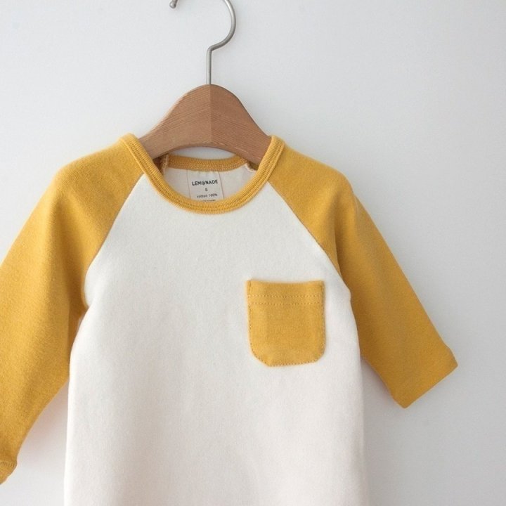 Lemonade - Korean Baby Fashion - #babyootd - New Raglan Bonnet Suit - 5