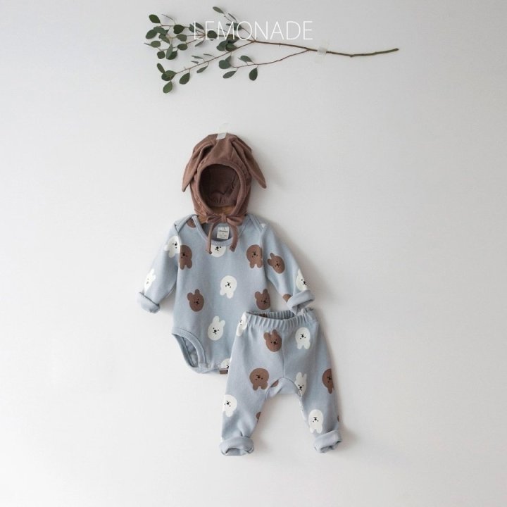 Lemonade - Korean Baby Fashion - #babyoninstagram - Kangchong Suit Top Bottom Set - 4