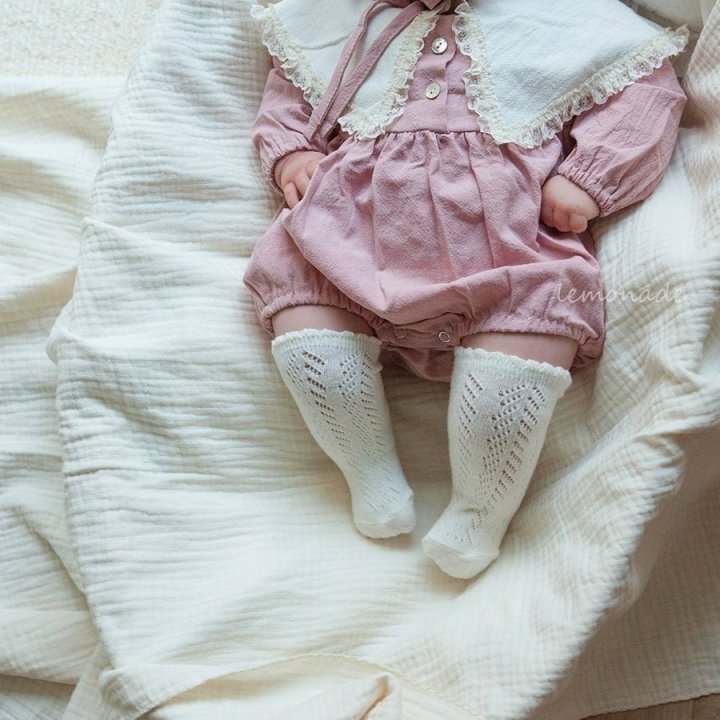 Lemonade - Korean Baby Fashion - #babyootd - Sabre Bonnet Suit - 12